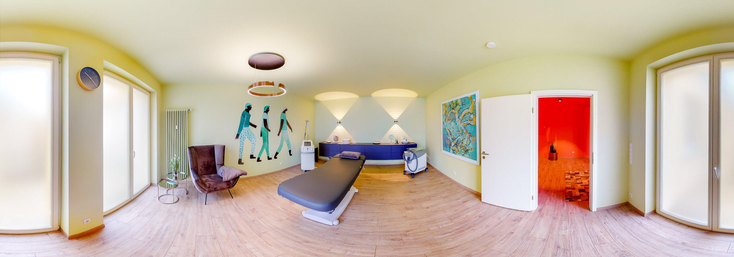 3D Scan 360 Grad Virtuelle Tour Praxis Uribe Fulda
