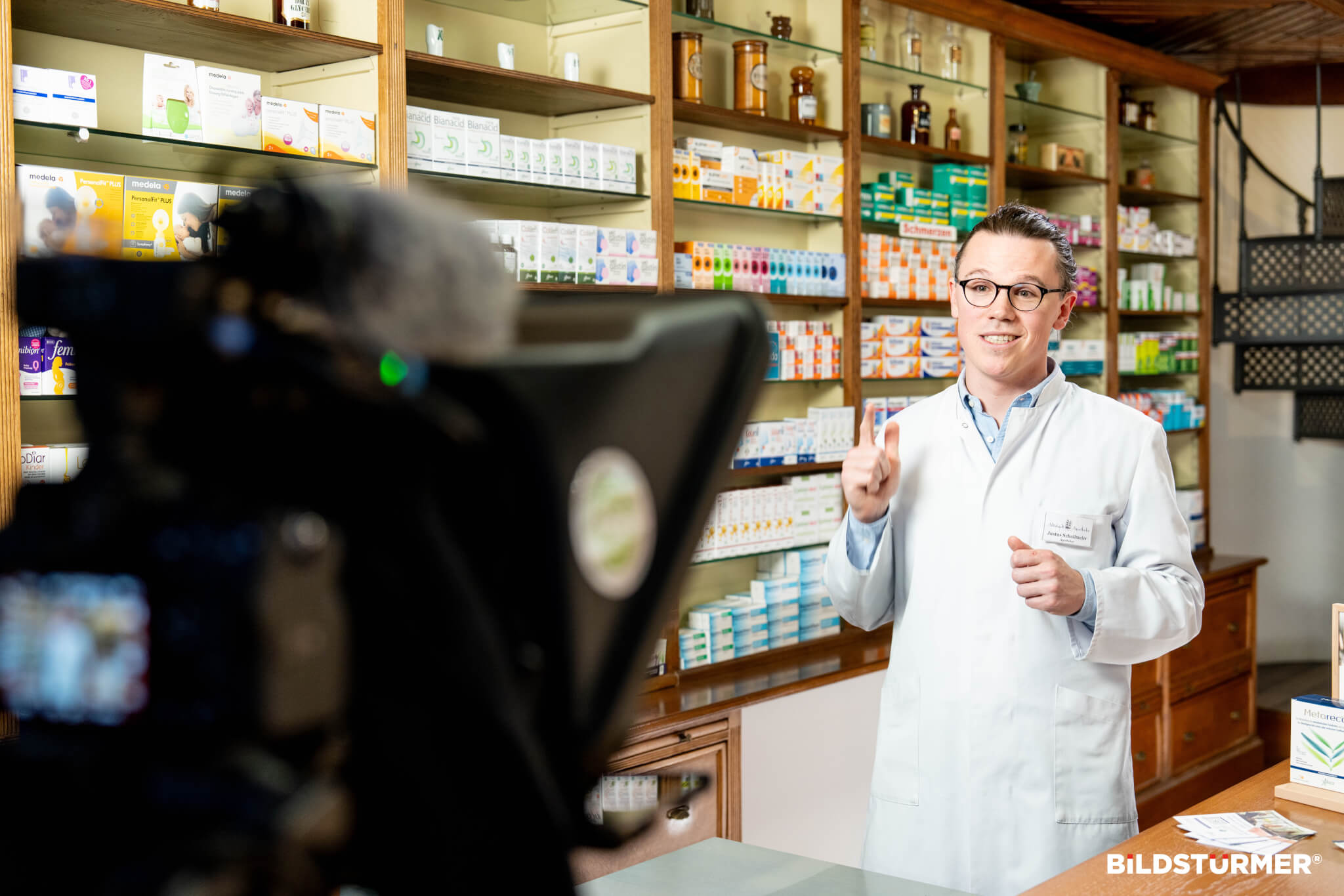 Produktvideo Aboca Filmproduktion Altstadt Apotheke Fulda
