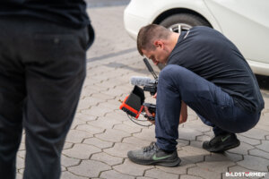 Recruiting Werbefilm Banküberfall Volksbank Making-Of