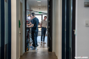 Recruiting Werbefilm Banküberfall Volksbank Making-Of