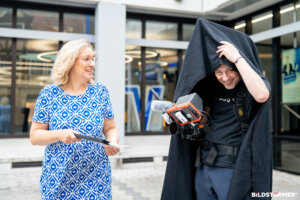 Recruiting Werbefilm Banküberfall Volksbank Making-Of