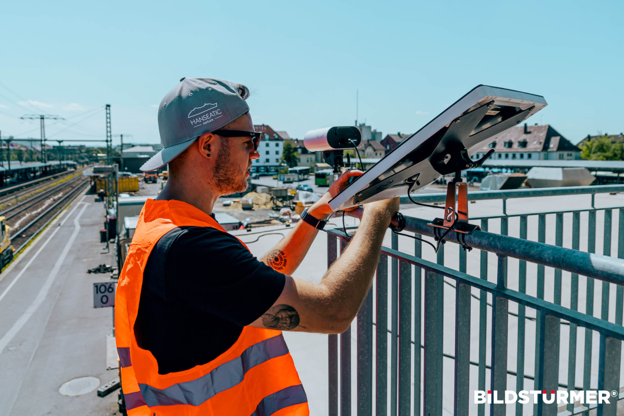 Zeitraffer Baustellen Kamera Bahnhof Fulda Bildstürmer
